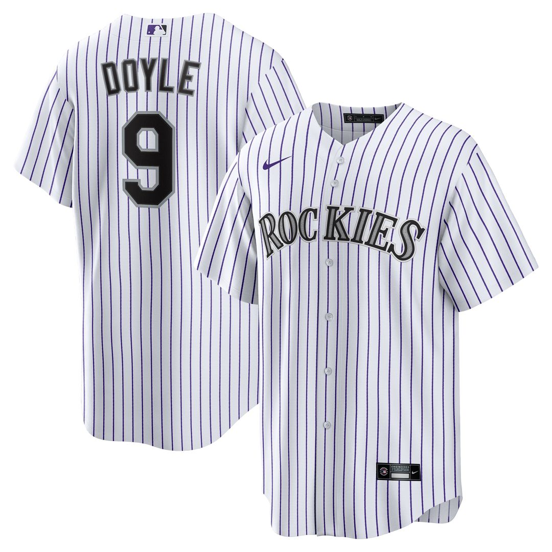 Colorado Rockies Brenton Doyle Home Replica Jersey — White