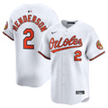 Baltimore Orioles Gunnar Henderson Limited Jersey — White