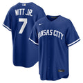 Kansas City Royals Bobby Witt Jr. Alternate Replica Jersey — Royal