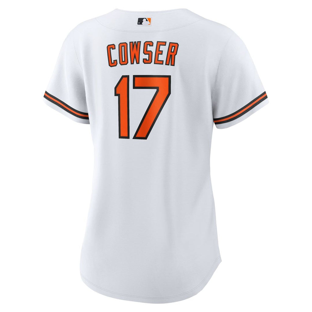 Baltimore Orioles Colton Cowser Women's Home Replica Jersey — White