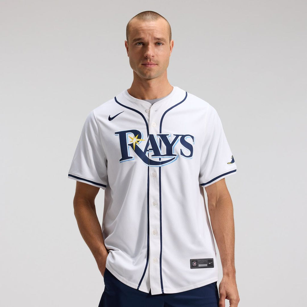 Tampa Bay Rays Yandy Diaz Home Limited Jersey — White