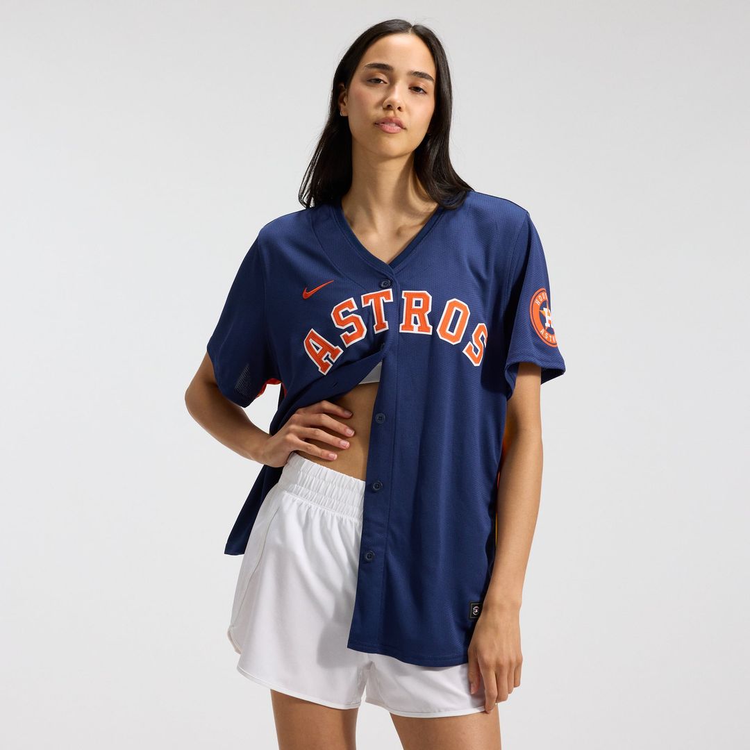 Houston Astros Jose Altuve Women's Alternate Limited Jersey — Navy