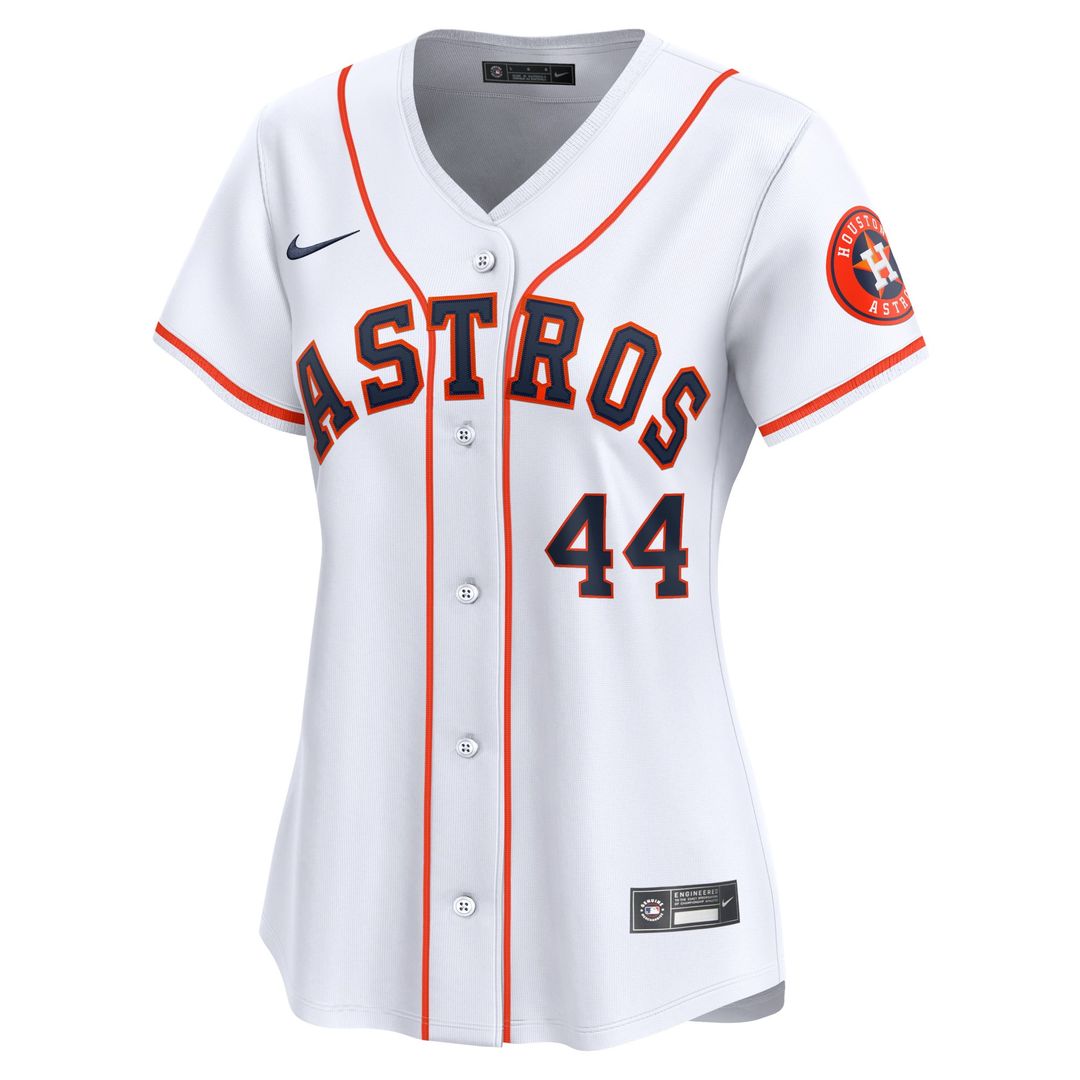 Houston Astros Yordan Alvarez Women's Home Limited Jersey — White