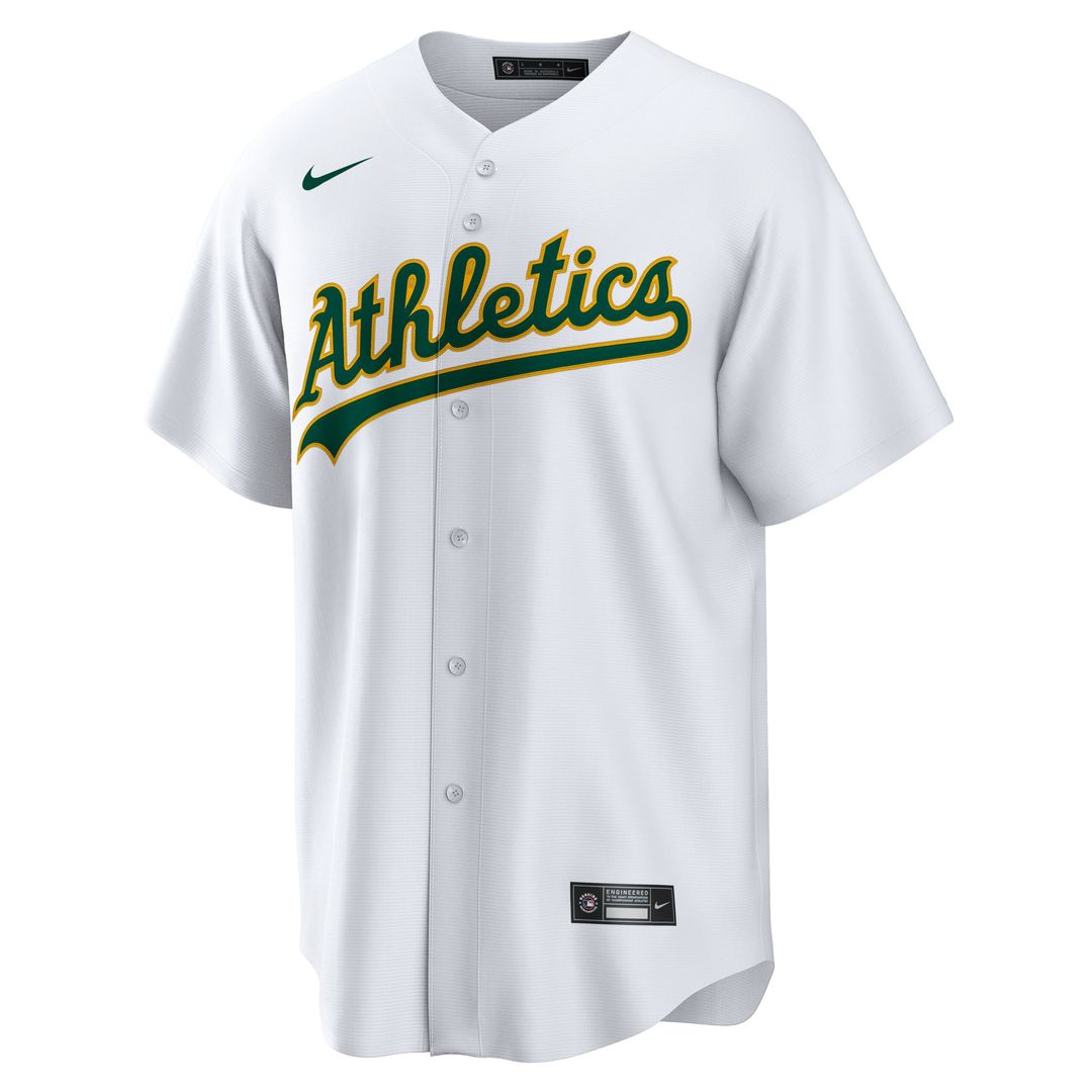 Athletics Jacob Wilson Home Replica Jersey — White