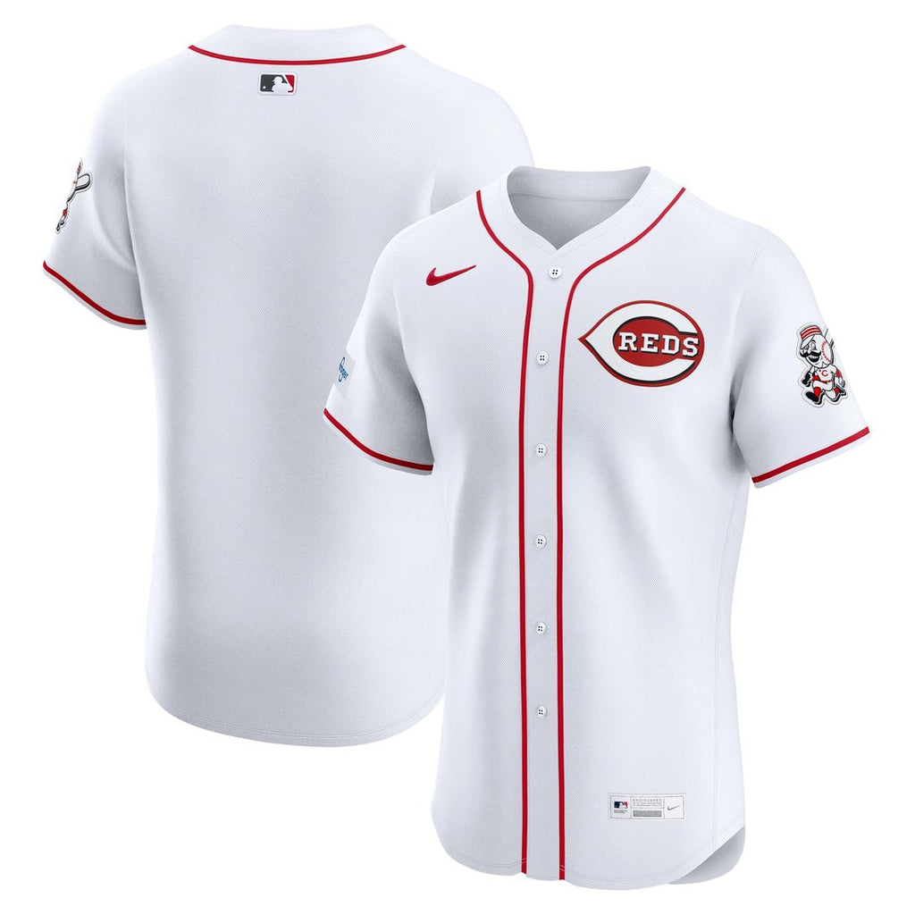 Cincinnati Reds Home Elite Jersey — White