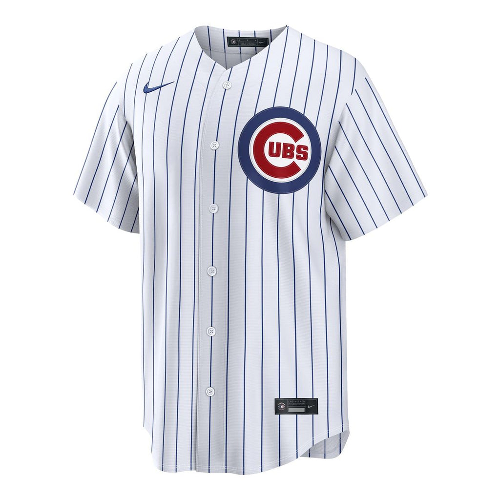 Chicago Cubs Moisés Ballesteros Home Replica Jersey — White
