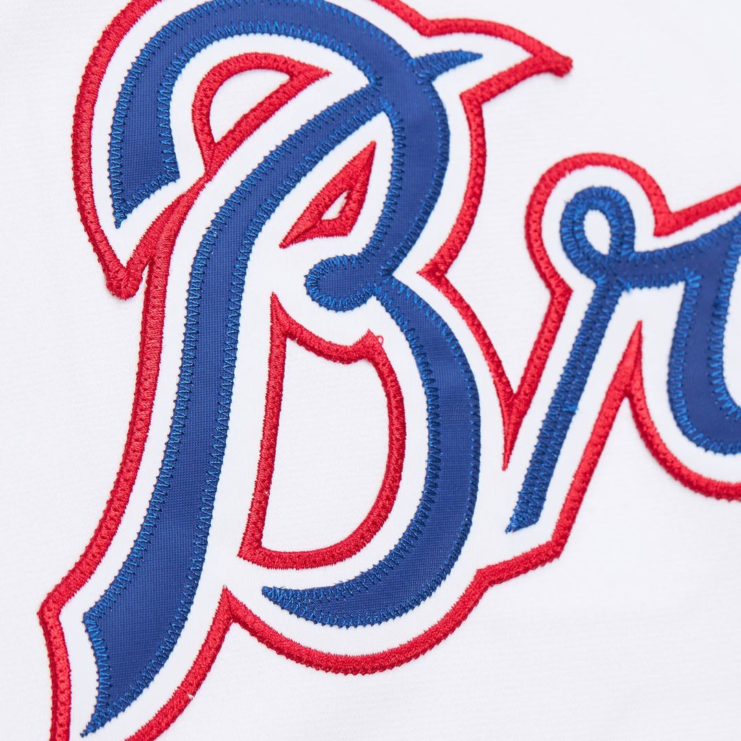 Atlanta Braves Chipper Jones 2004 Cooperstown Authentic Throwback Jersey — White