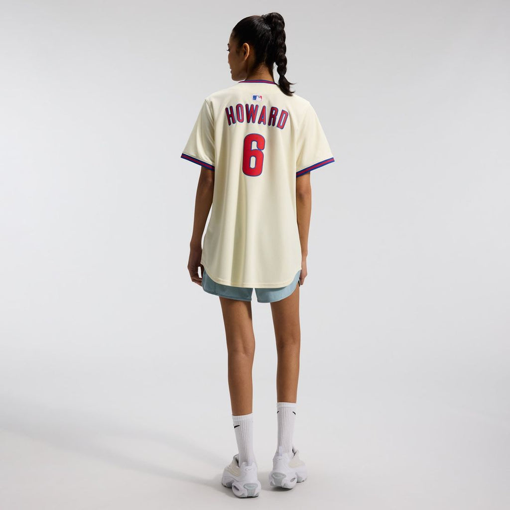 Philadelphia Phillies Ryan Howard Women's Alternate 2 Limited Jersey — Cream