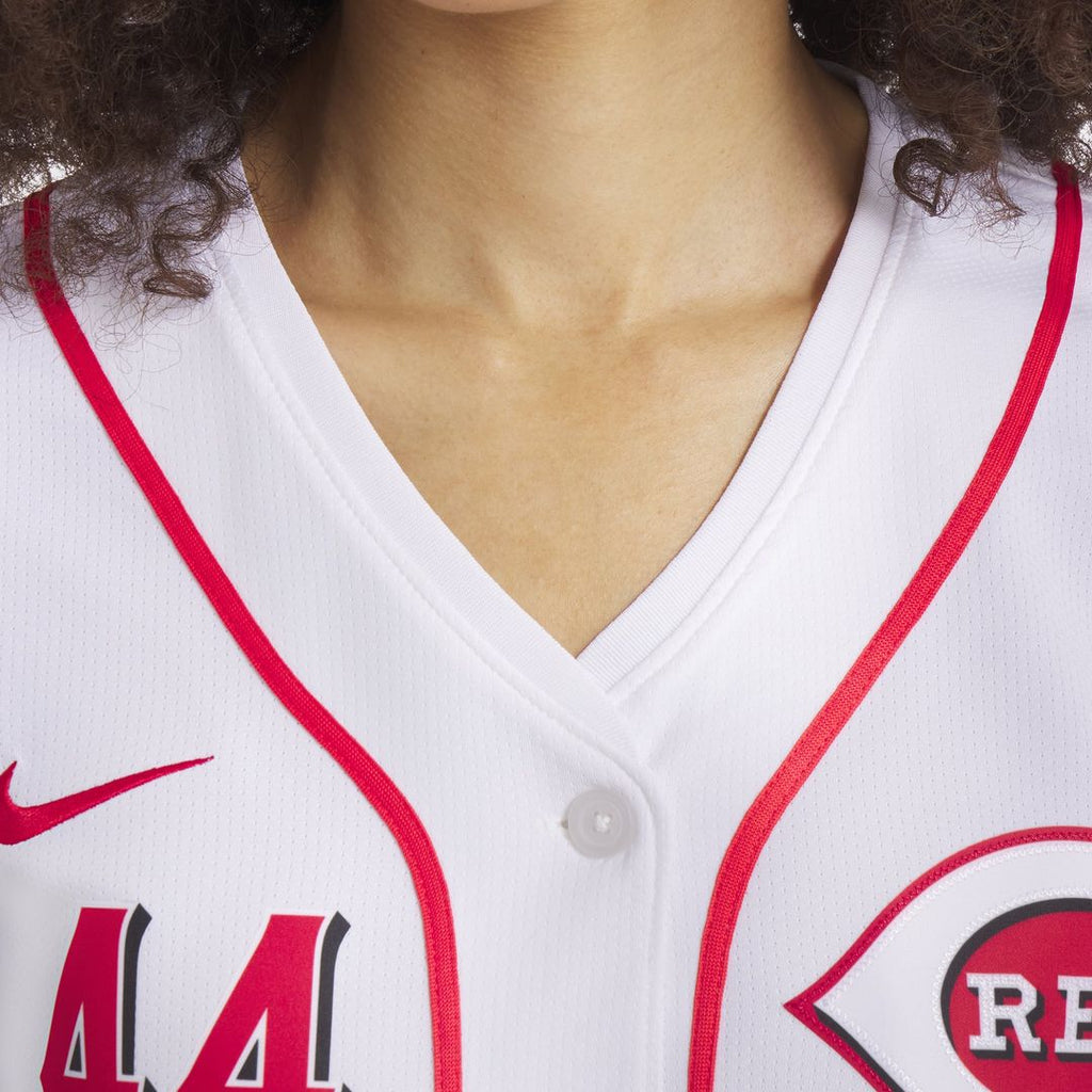 Cincinnati Reds Elly De La Cruz Women's Home Limited Jersey — White