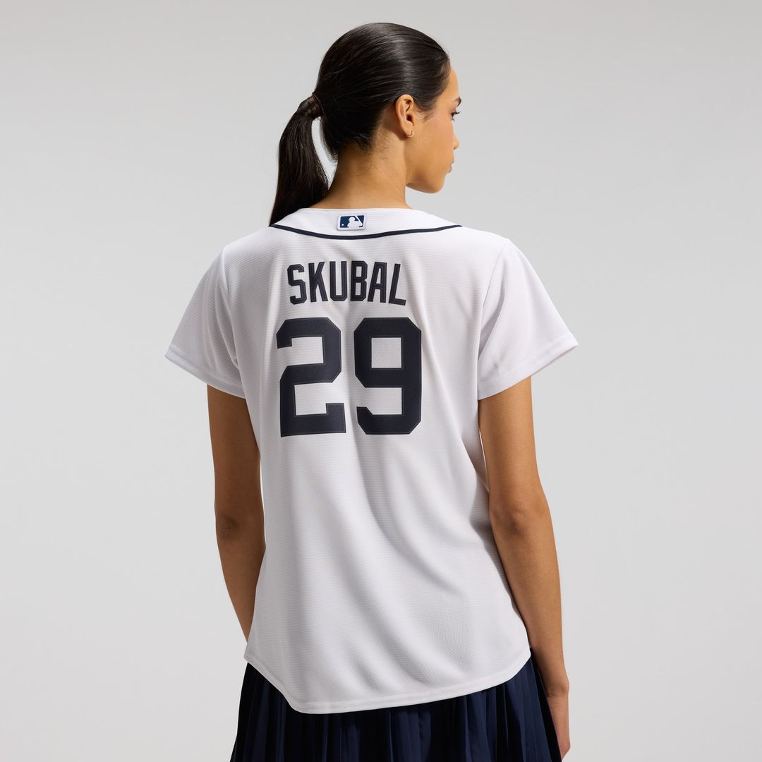 Detroit Tigers Tarik Skubal Women's Home Replica Jersey — White