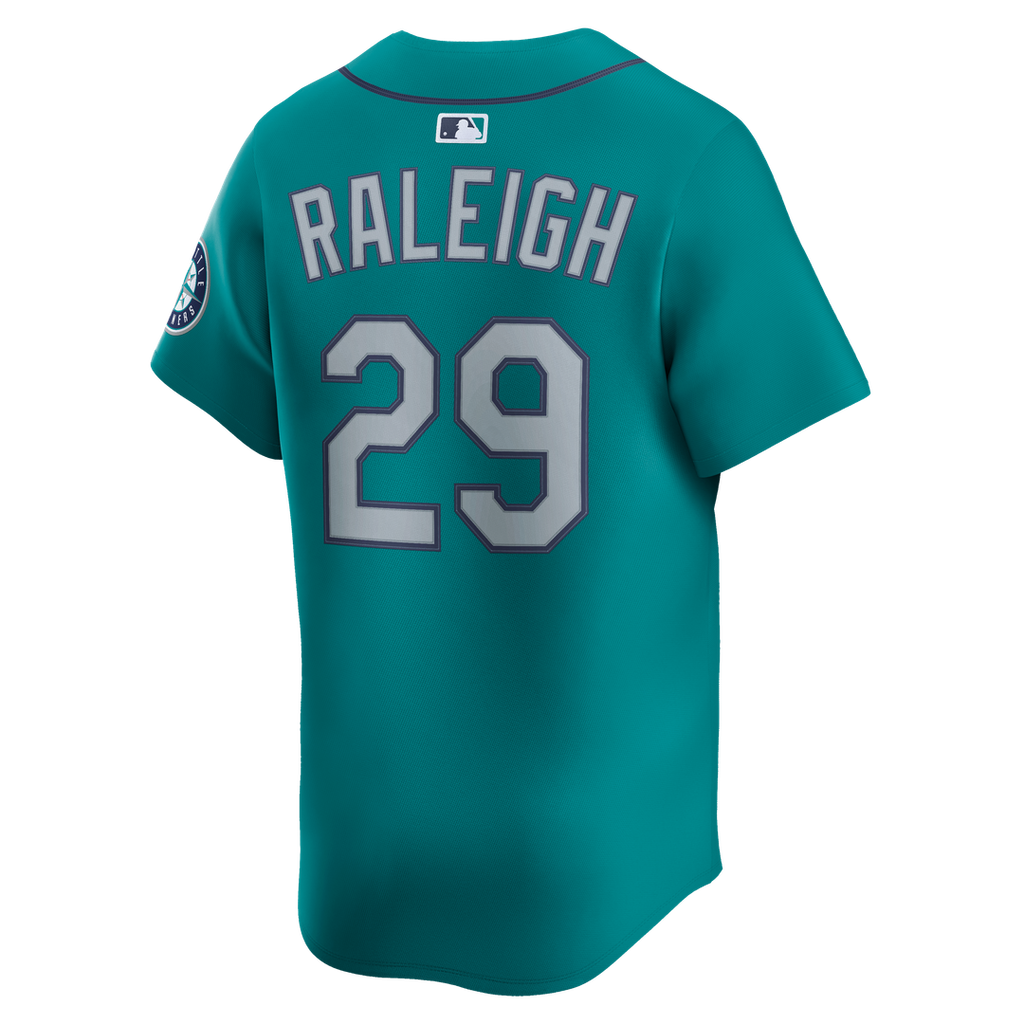 Seattle Mariners Cal Raleigh Home Limited Jersey — White