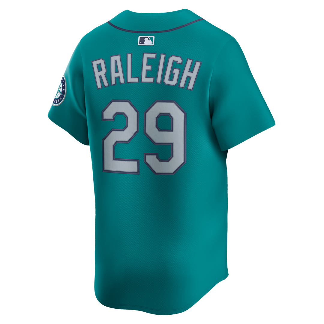 Seattle Mariners Cal Raleigh Home Limited Jersey — White
