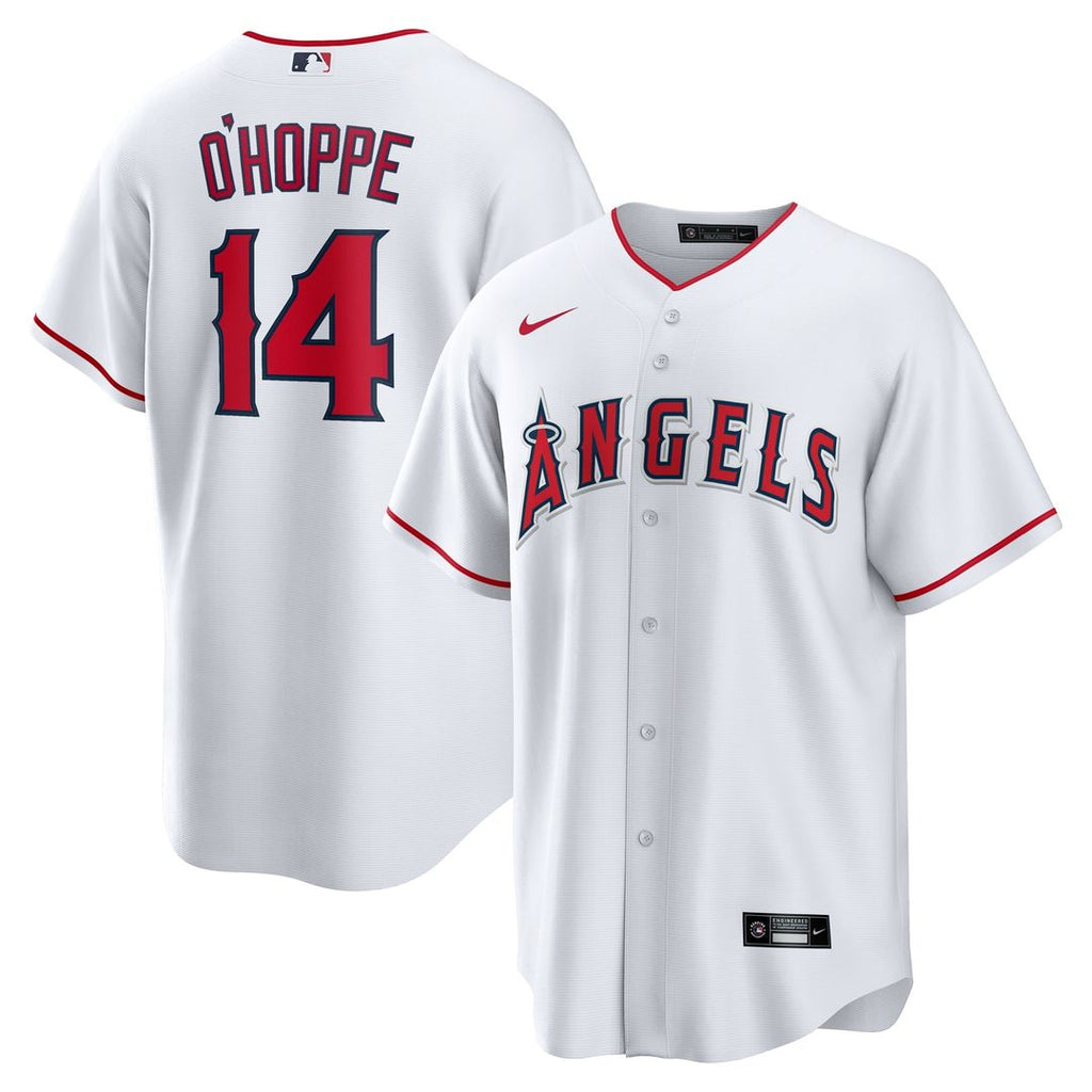 Los Angeles Angels Logan O'Hoppe Home Replica Jersey — White