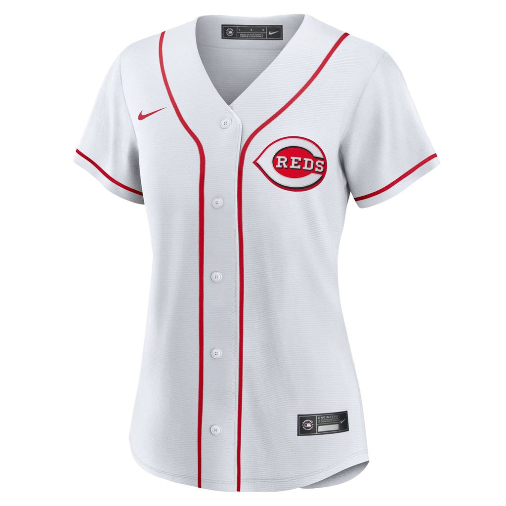 Cincinnati Reds Tyler Stephenson Women's Home Replica Jersey — White