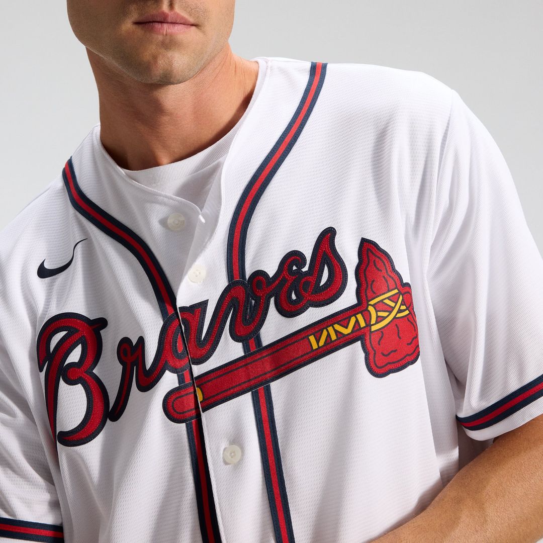 Atlanta Braves Alternate Replica Team Jersey — Red