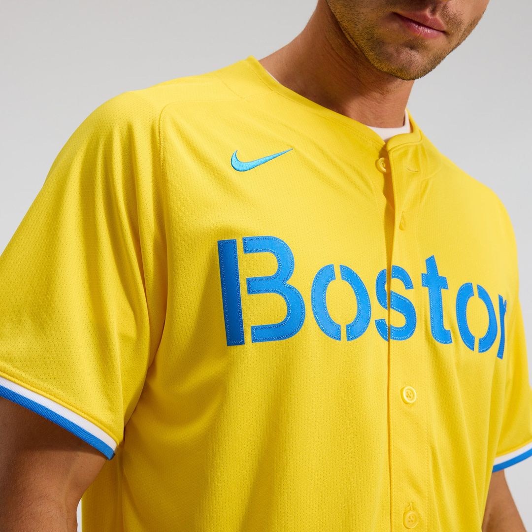 Boston Red Sox City Connect Limited Jersey — Gold