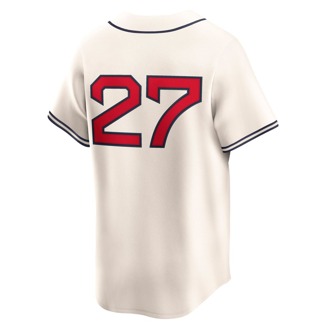 Chicago Cubs Seiya Suzuki Throwback Cooperstown Limited Jersey — Cream