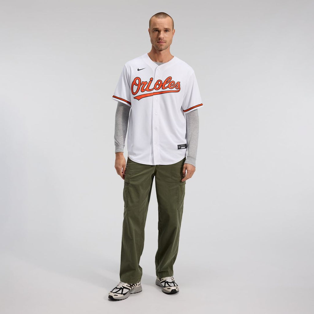 Baltimore Orioles Home Replica Team Jersey — White