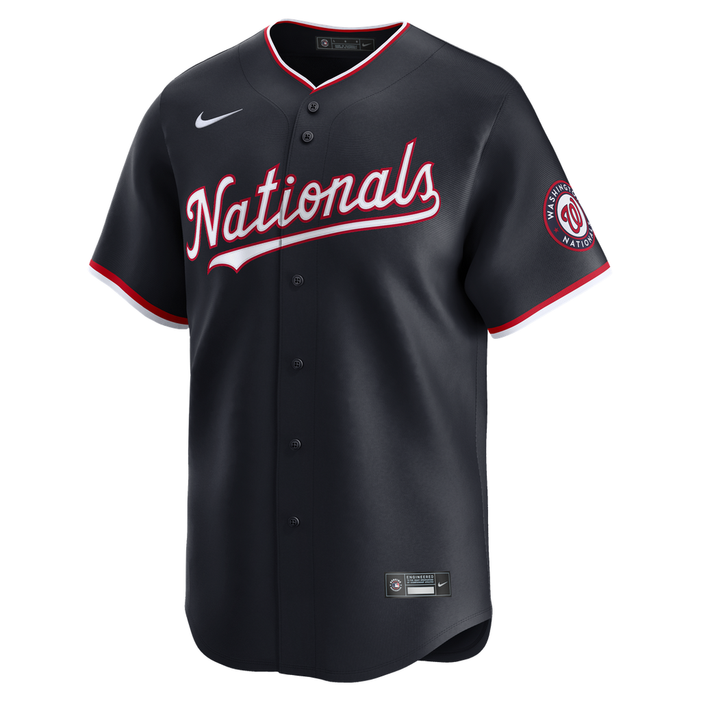 Washington Nationals James Wood Alternate Limited Jersey — Navy