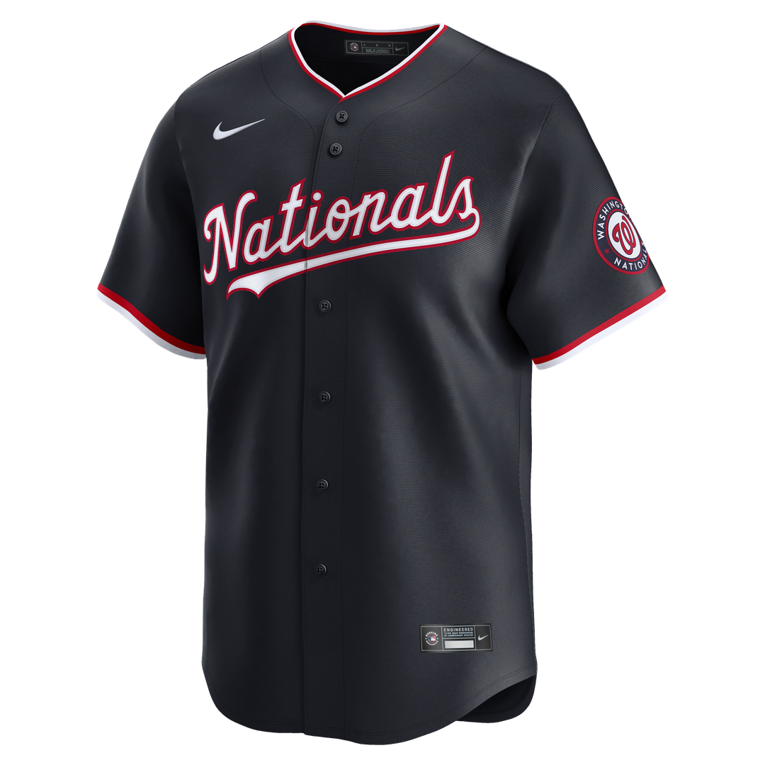 Washington Nationals James Wood Alternate Limited Jersey — Navy