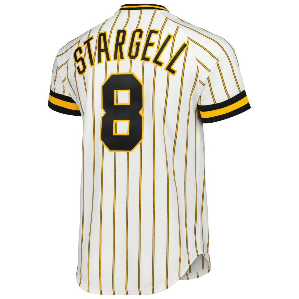 Pittsburgh Pirates Willie Stargell Cooperstown 1979 Authentic Jersey — White