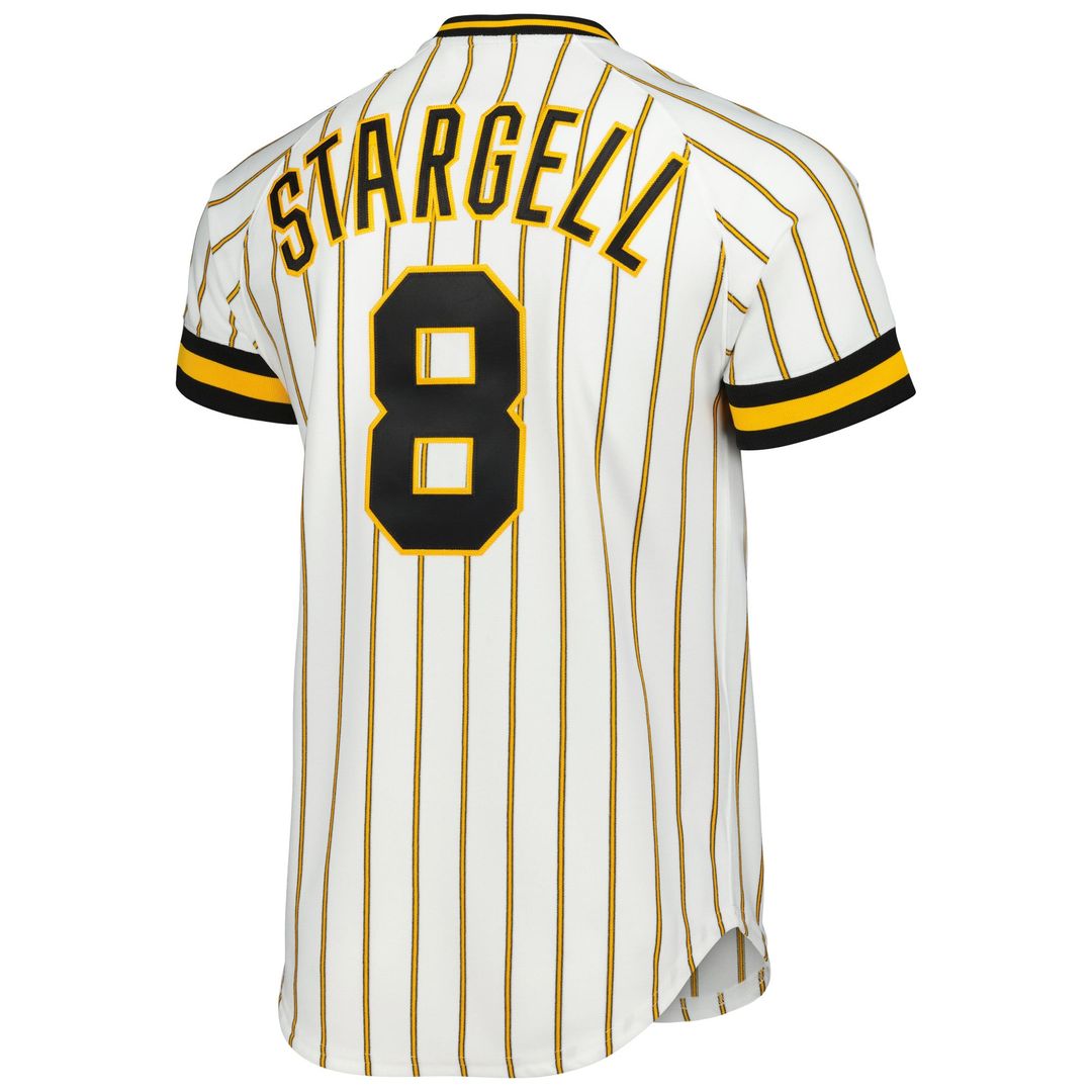 Pittsburgh Pirates Willie Stargell Cooperstown 1979 Authentic Jersey — White