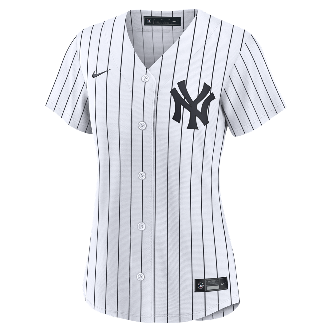 New York Yankees Aaron Judge Women's Home Replica Jersey — White