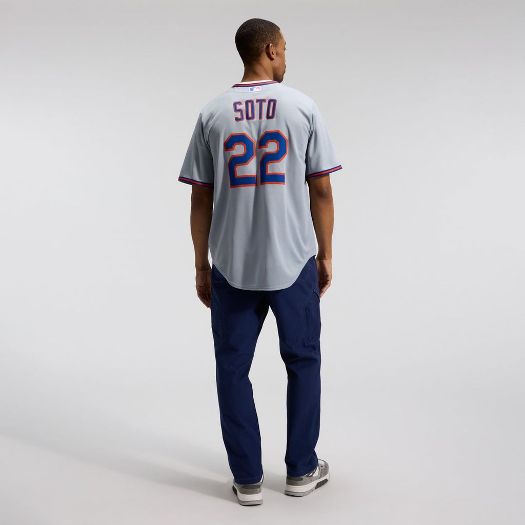 New York Mets Juan Soto Road Replica Jersey — Gray