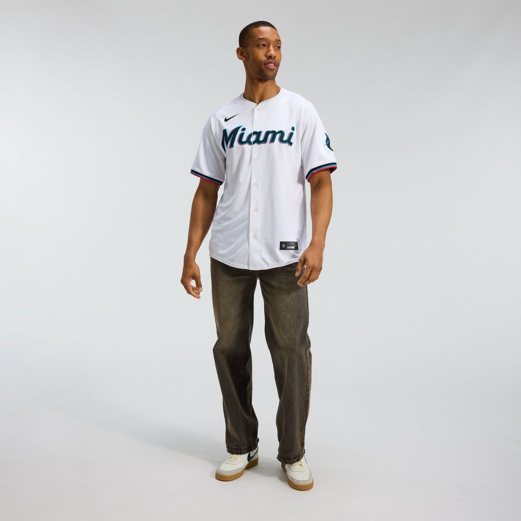Miami Marlins Home Limited Jersey — White