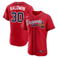 Atlanta Braves Drake Baldwin MLB Awards Authentic Jersey — Red