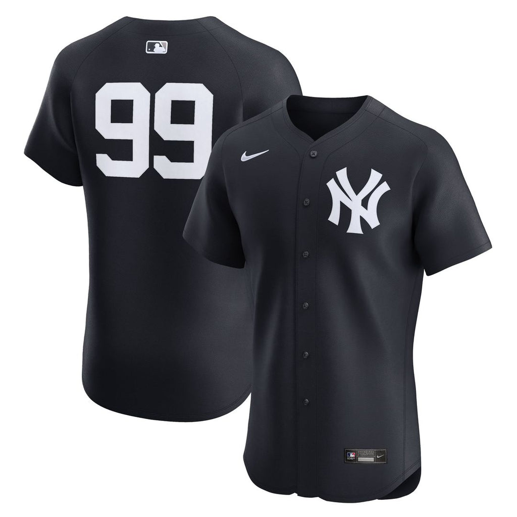 New York Yankees Aaron Judge Alternate 2 Elite Jersey — Navy