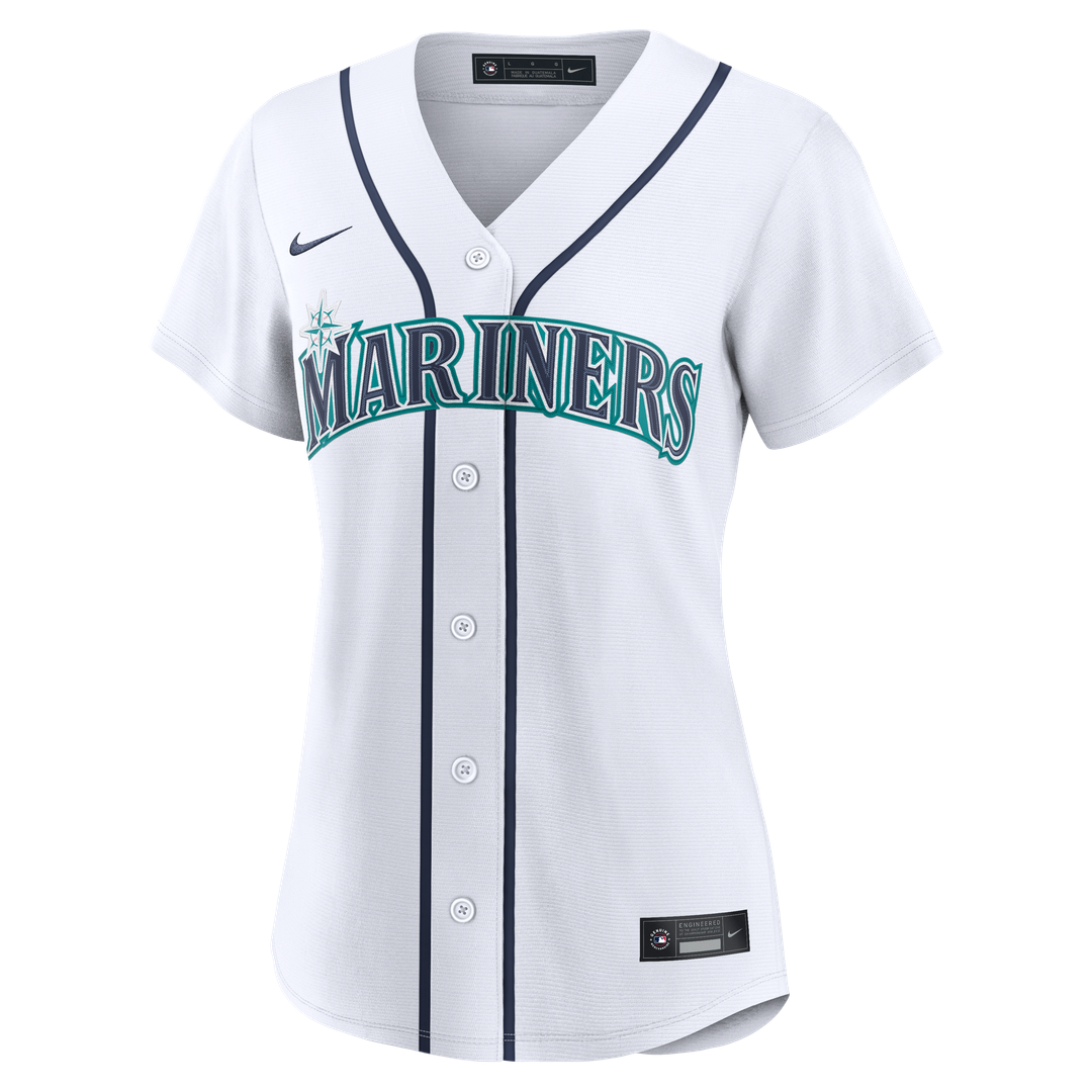 Seattle Mariners Josh Naylor Women's Home Replica Jersey — White
