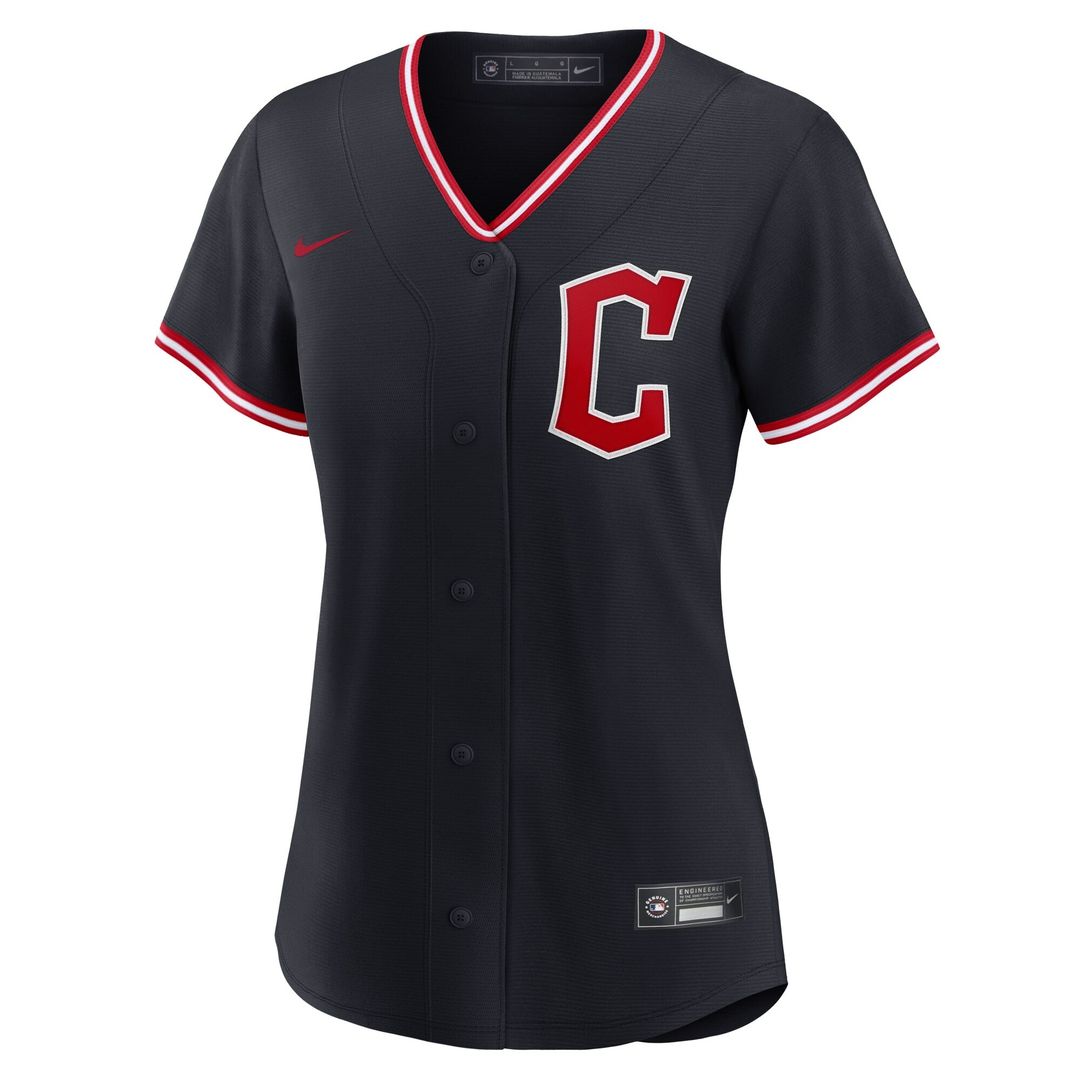 Cleveland Guardians Women's Alternate Replica Jersey — Navy