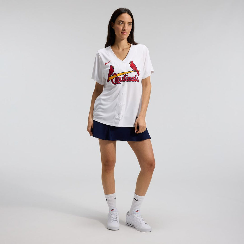 St. Louis Cardinals Women's Home Replica Team Jersey — White