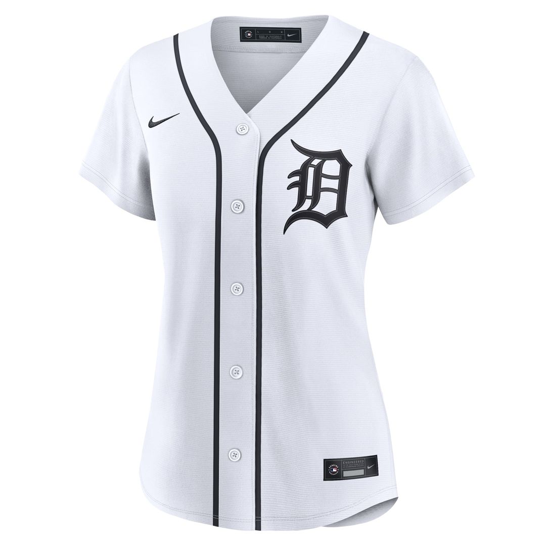 Detroit Tigers Tarik Skubal Women's Home Replica Jersey — White