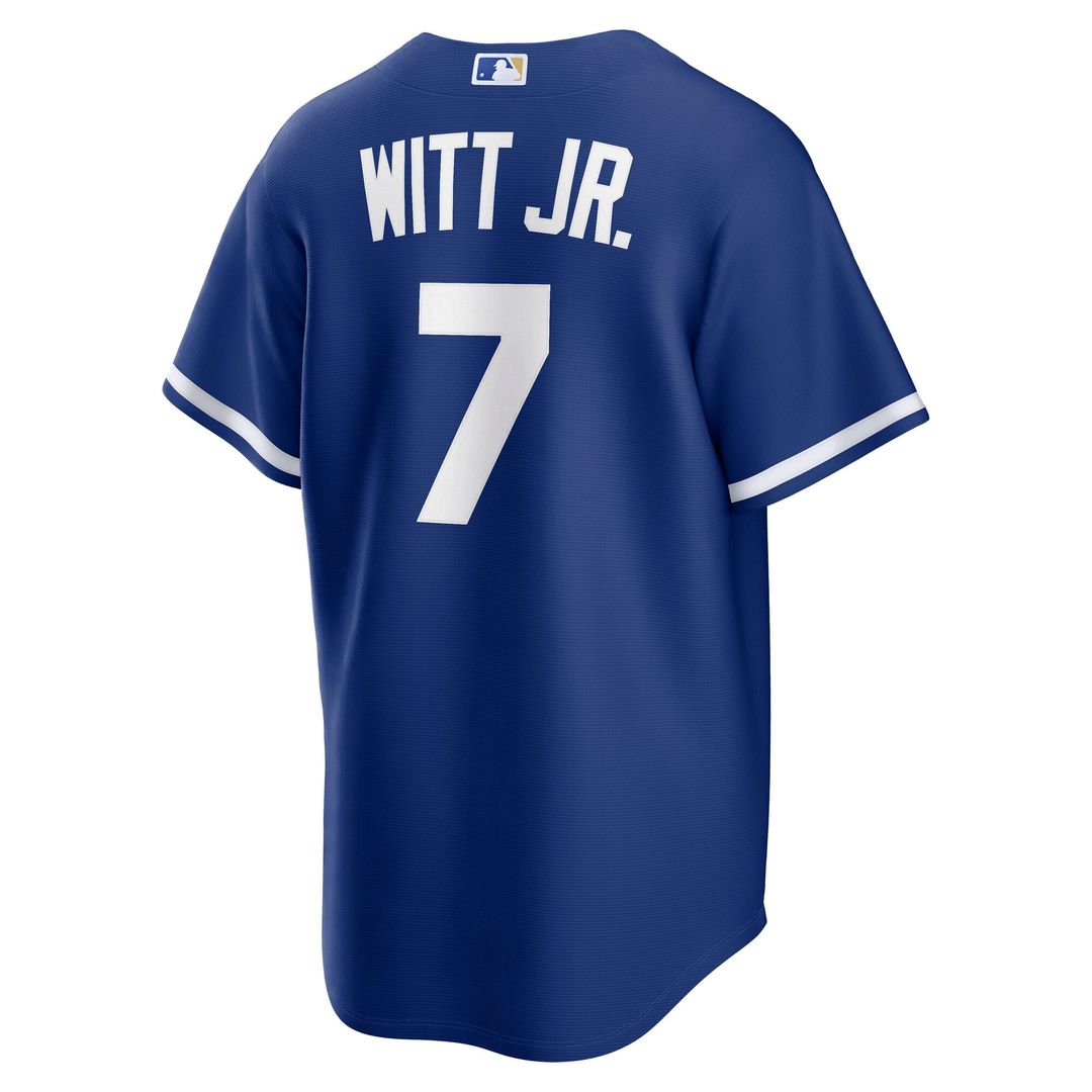 Kansas City Royals Bobby Witt Jr. Alternate Replica Jersey — Royal