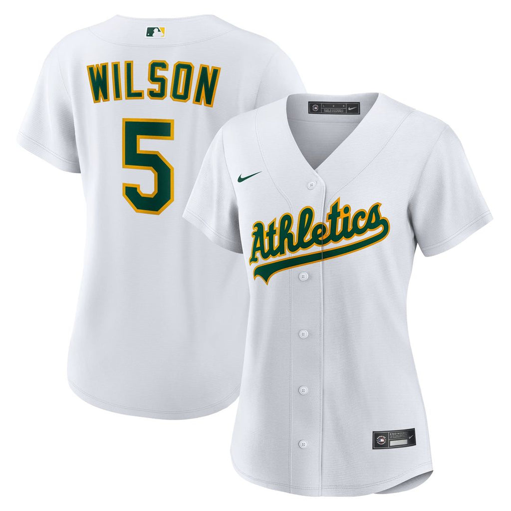 Athletics Jacob Wilson Women's Home Replica Jersey — White