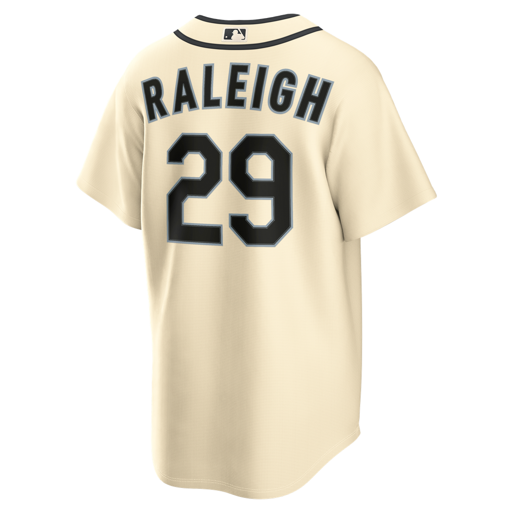 Seattle Mariners Cal Raleigh Alternate Replica Jersey — Teal