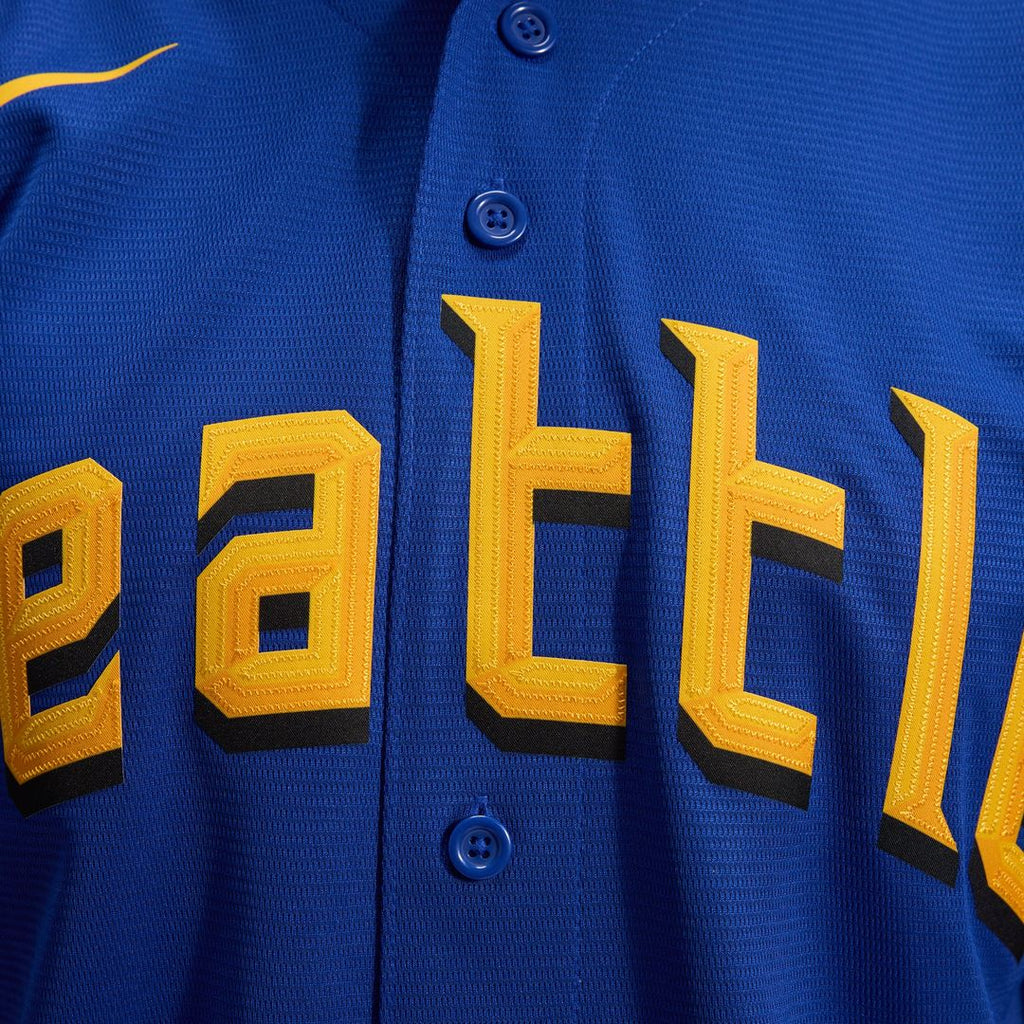 Seattle Mariners City Connect Replica Jersey — Royal