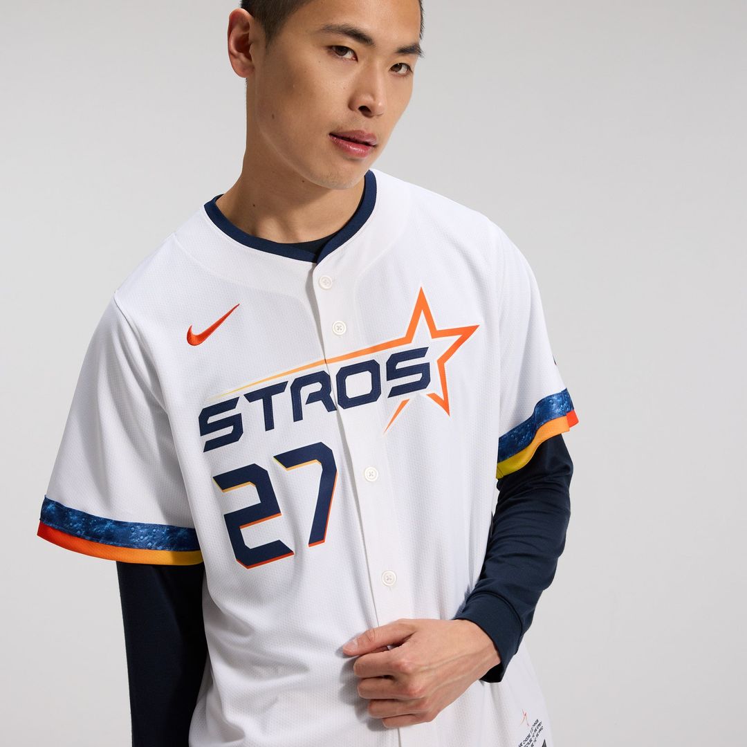 Houston Astros Jose Altuve 2025 City Connect Limited Jersey — White