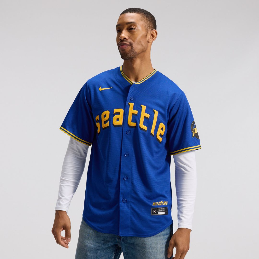 Seattle Mariners City Connect Replica Jersey — Royal