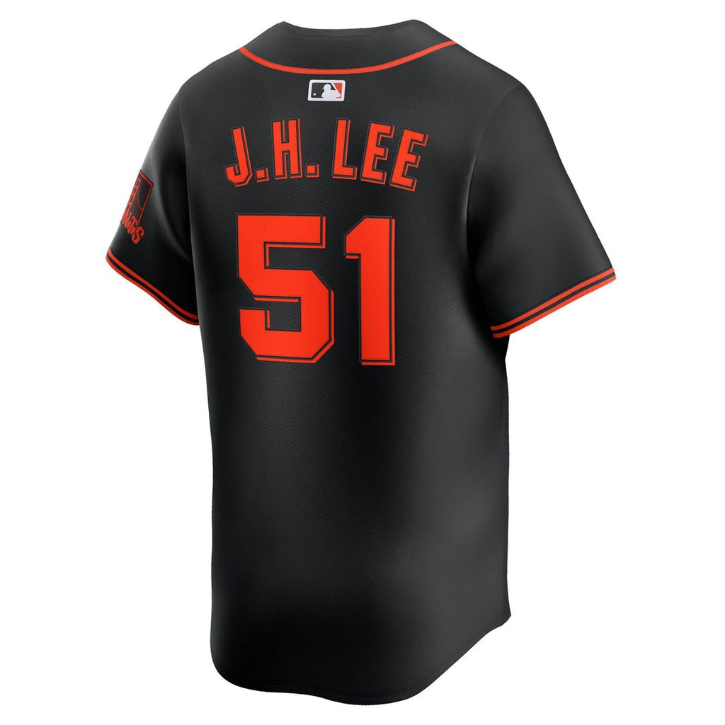 San Francisco Giants Jung Hoo Lee Alternate Limited Jersey — Black