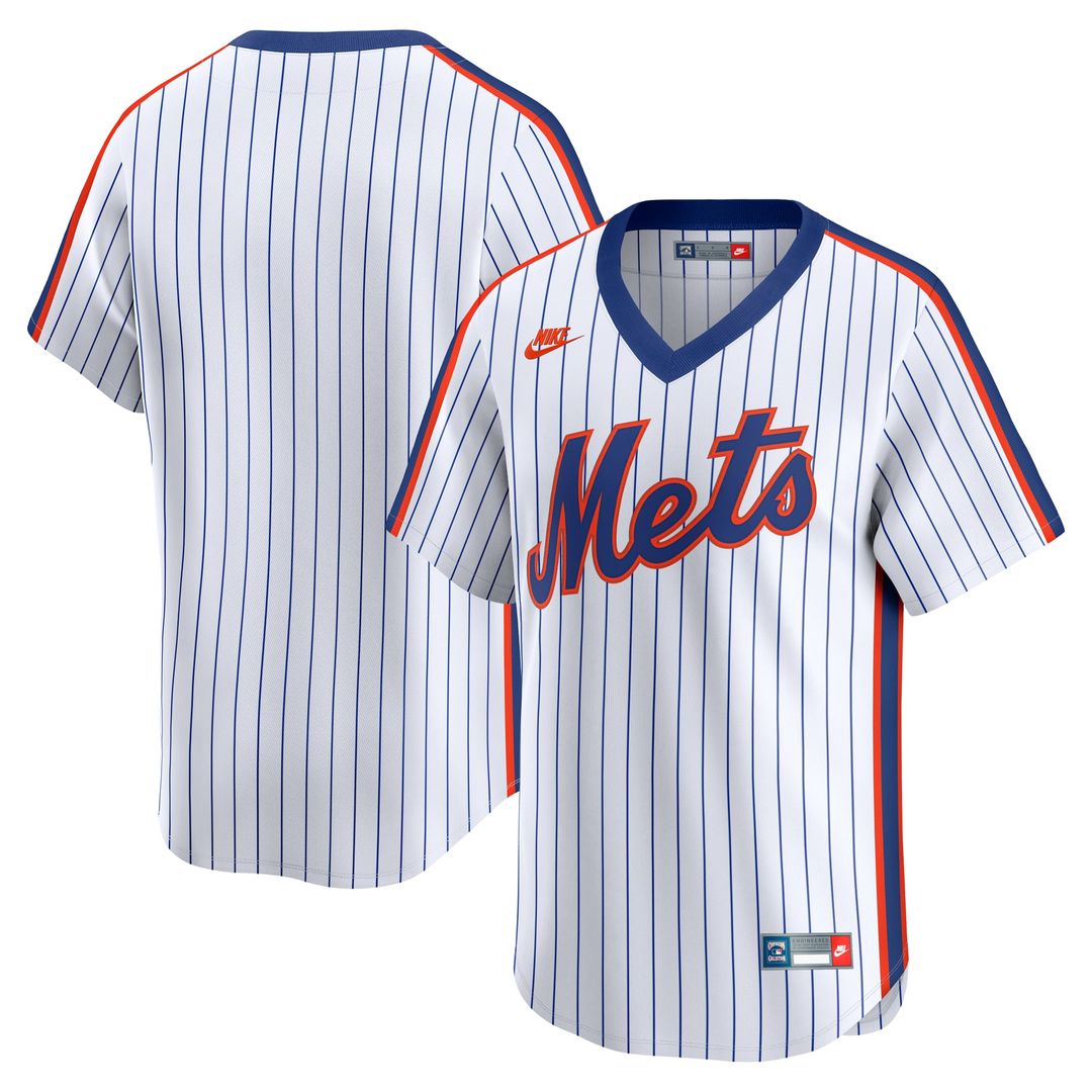 New York Mets Cooperstown Limited Jersey — White
