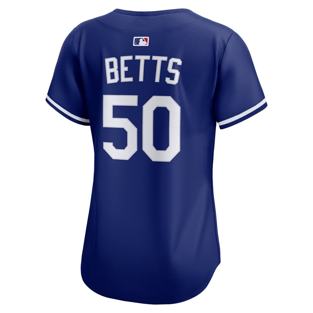 Los Angeles Dodgers Mookie Betts Women's Alternate 2 Limited Jersey — Royal