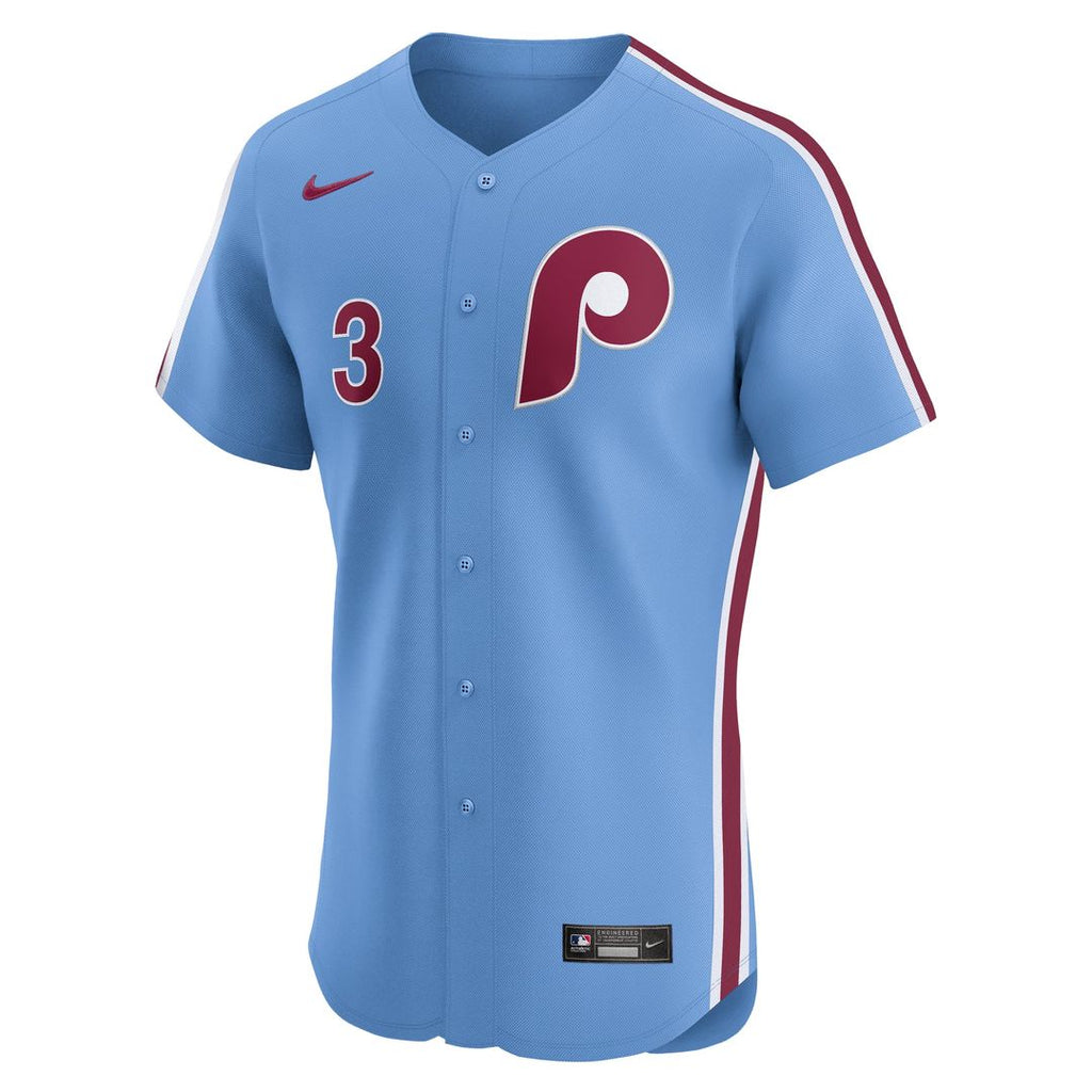 Philadelphia Phillies Bryce Harper Alternate Elite Jersey — Light Blue