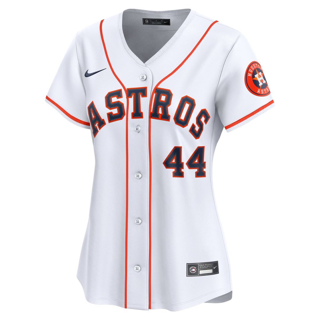 Houston Astros Yordan Alvarez Women's Home Limited Jersey — White