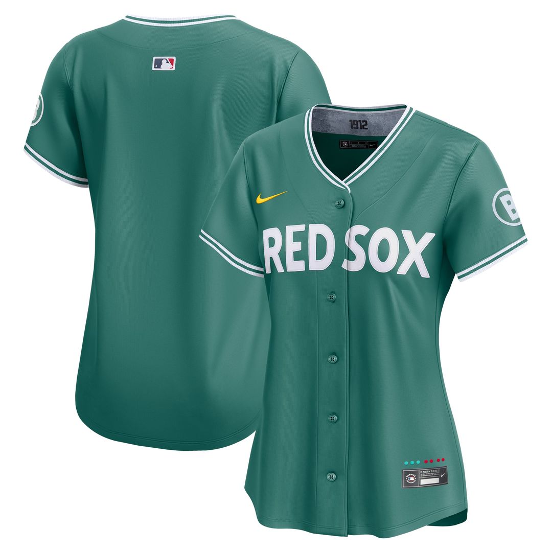 Boston Red Sox Women's 2025 City Connect Limited Jersey — Green