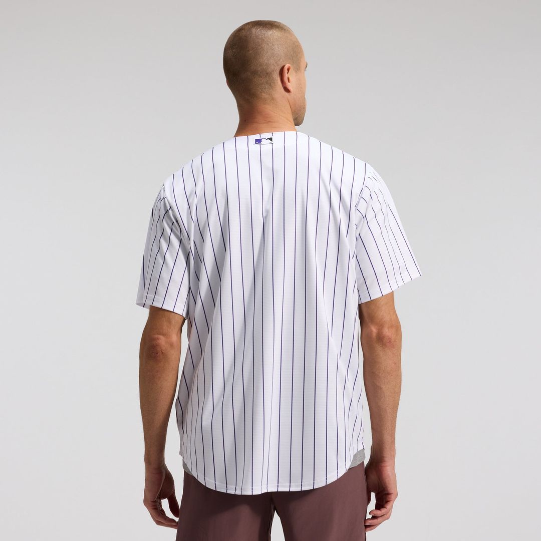 Colorado Rockies Home Replica Team Jersey — White