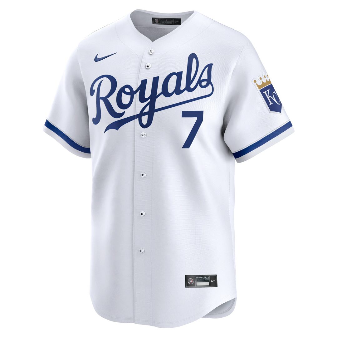 Kansas City Royals Bobby Witt Jr. Home Limited Jersey — White