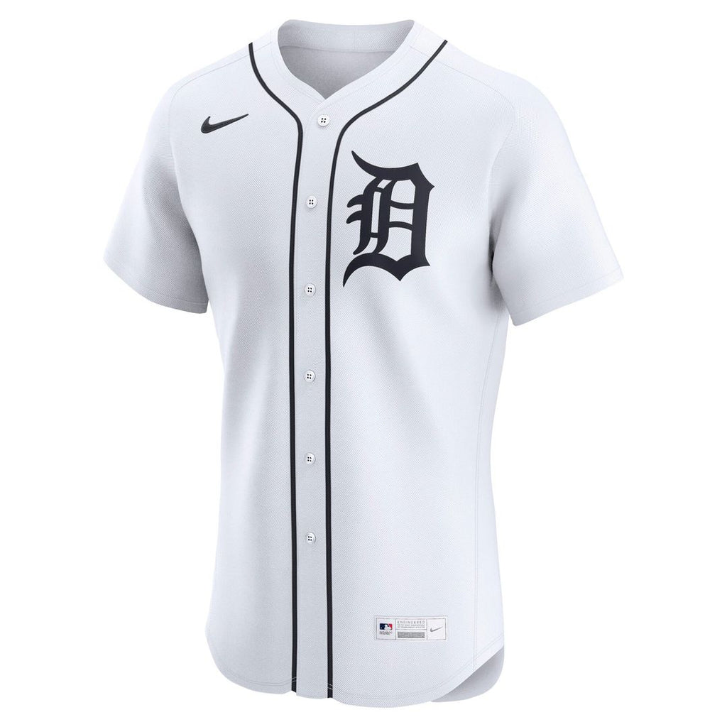 Detroit Tigers Home Elite Jersey — White
